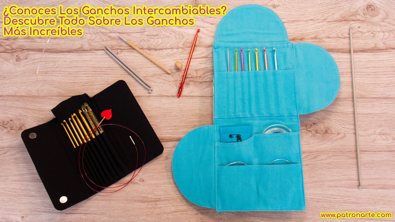 Aprendelo Todo Sobre Los Diferentes Ganchos de Crochet Tunecino Y Knooking
