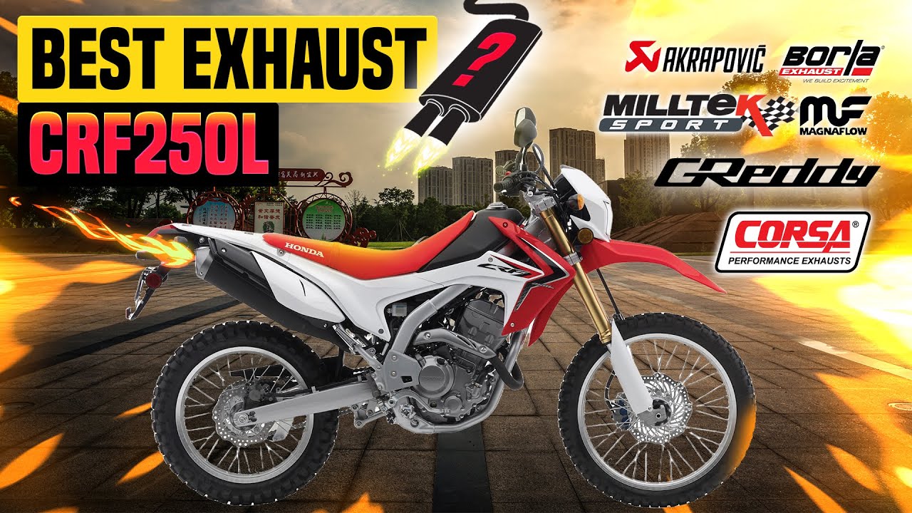 Honda CRF250L Exhaust Sound 🔥 Upgrade,FMF,Akrapovic,Delkevic,Arrow,Modifications,Review,Supermoto+