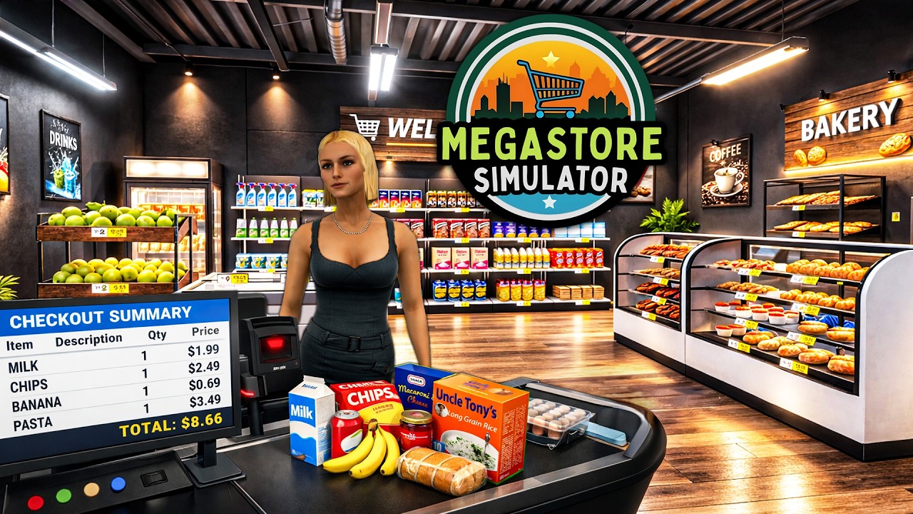 Megastore Simulator | So Relaxing | Part #1 | Gameplay | No Commentary