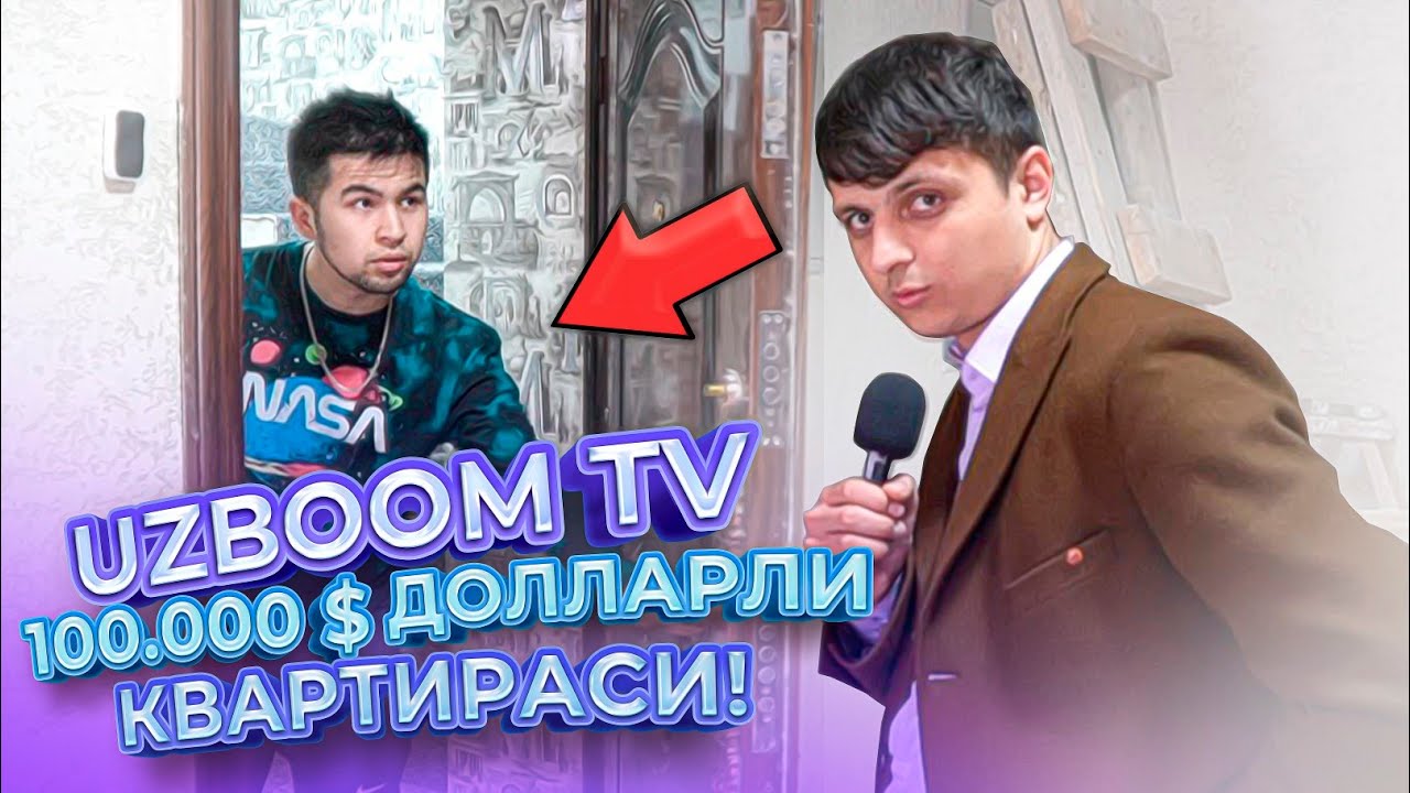 Uzboom TV 100.000$ Dollarli Kvartirasi! Xonadonga  Tashrif