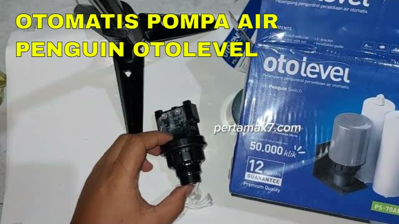Preview Penguin Otolevel PS70AB Otomatis Pompa Air Tandon Toren 💧 #penguin #otolevel #pompaair