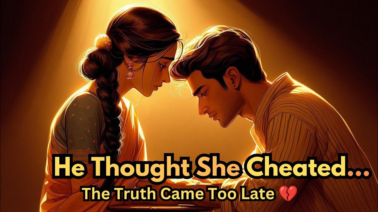 He Thought She Cheated… The Truth Came Too Late 💔 | Emotional Moral Story