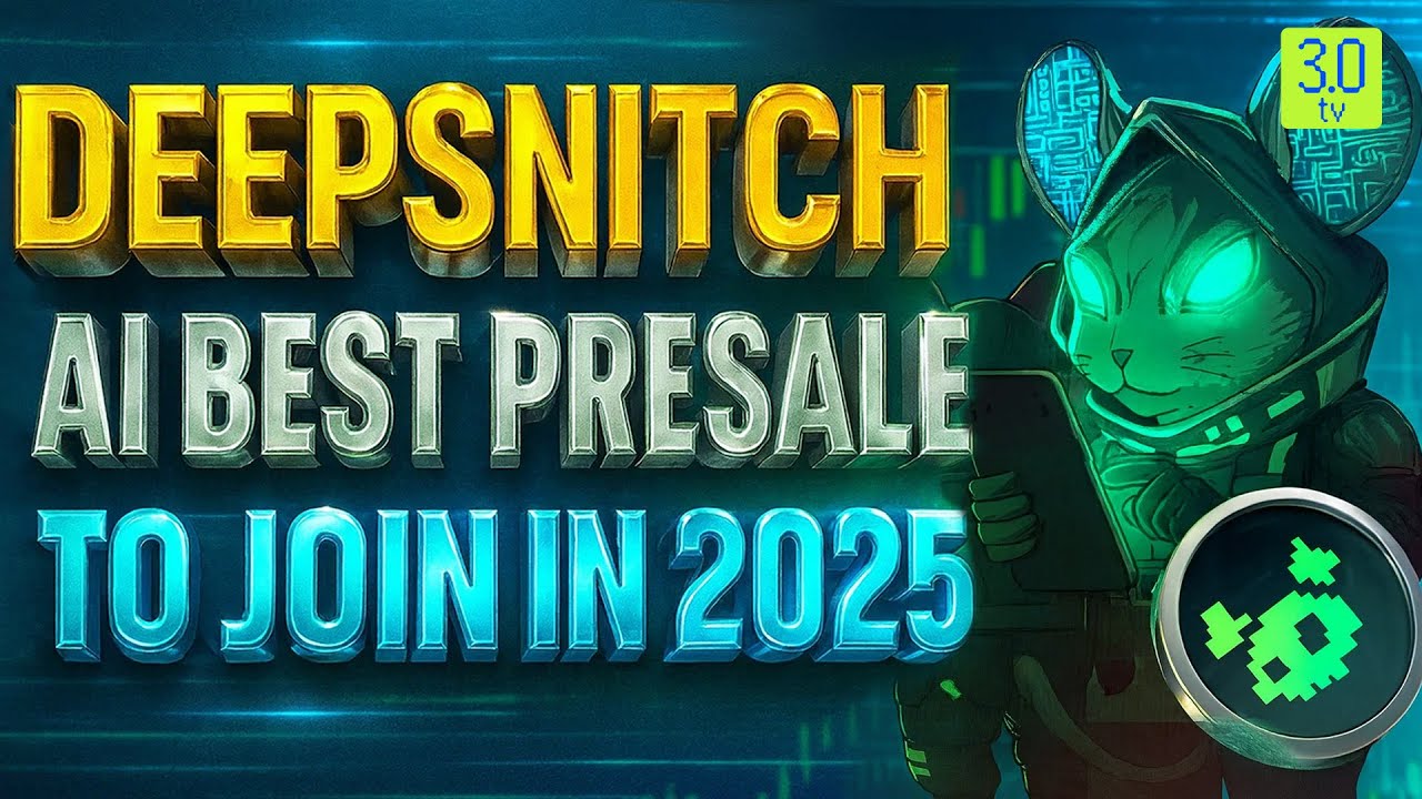 DeepSnitch AI Explained: Claude AI's #1 Ranked Crypto Presale 2025| Next Render or Bittensor?|3.0 TV