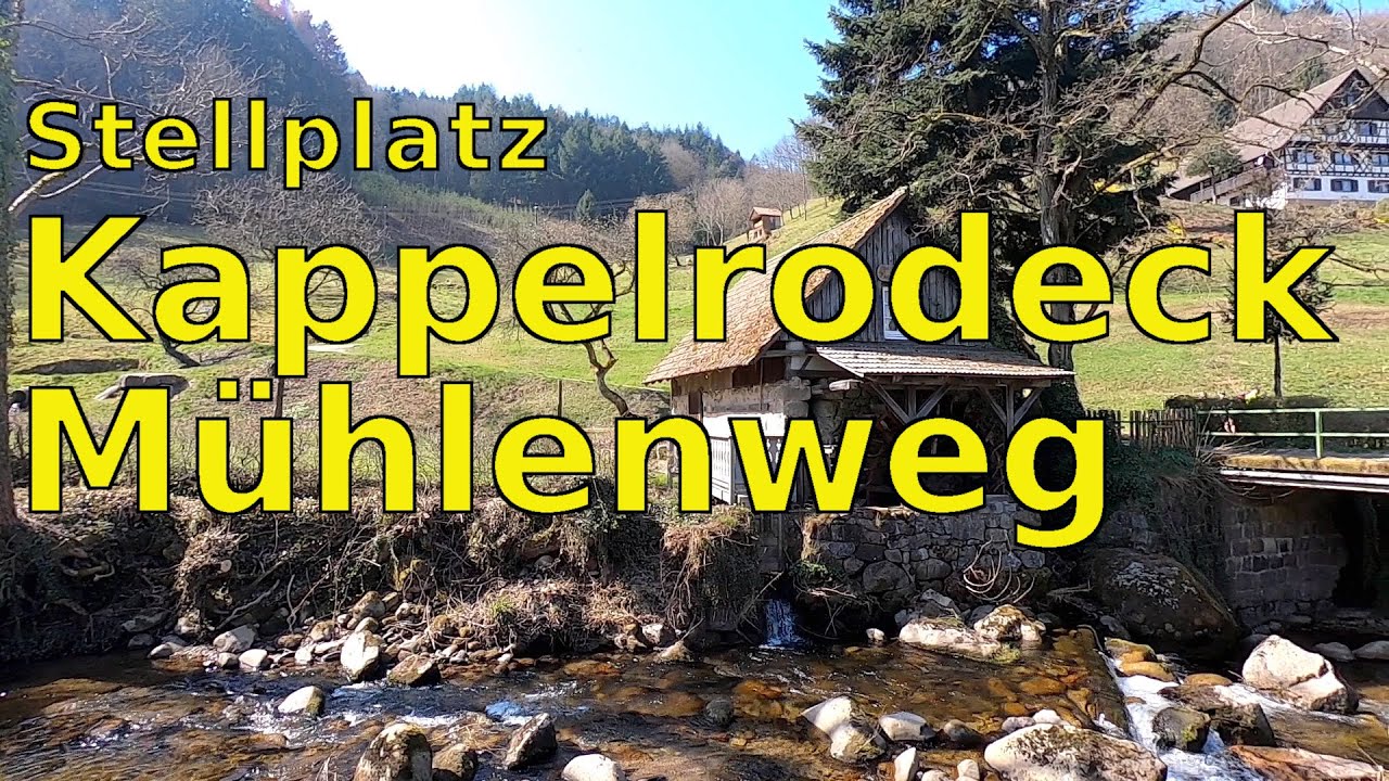 #4 Wohnmobilstellplatz Kappelrodeck und Mühlenweg