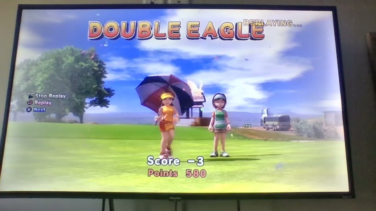 Alex - Oceania R.C. Hole 18 LT - 292yd Double Eagle - Hot Shots Golf: Out of Bounds