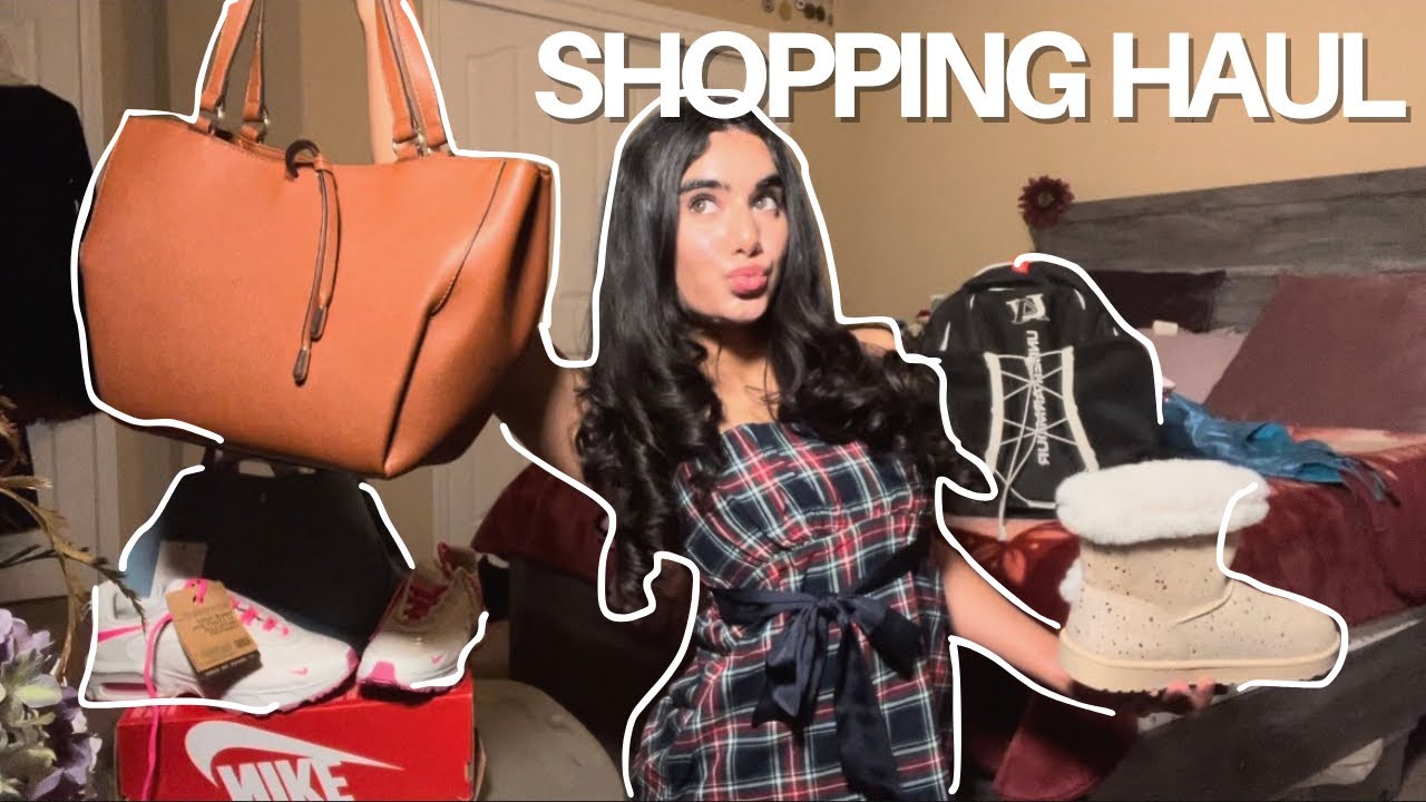 EVERYTHING I BOUGHT THIS MONTH…RETAIL THERAPY #shopping #shoppinghaul #college #school 