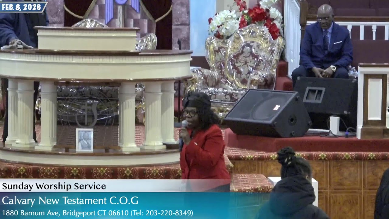 Calvary New Testament C.O.G Live Stream