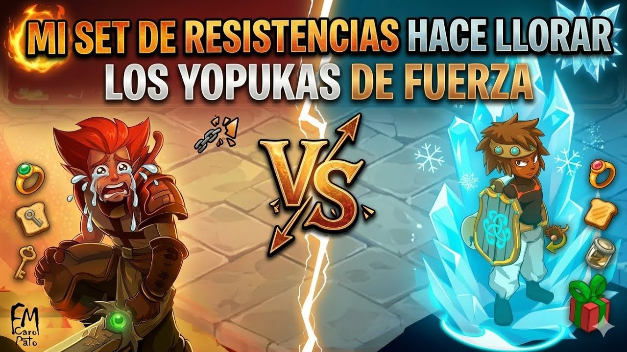 #dofus_touch MI MEJOR SET DE RESISTENCIA VS YOPUKAS  #dofuspvp 