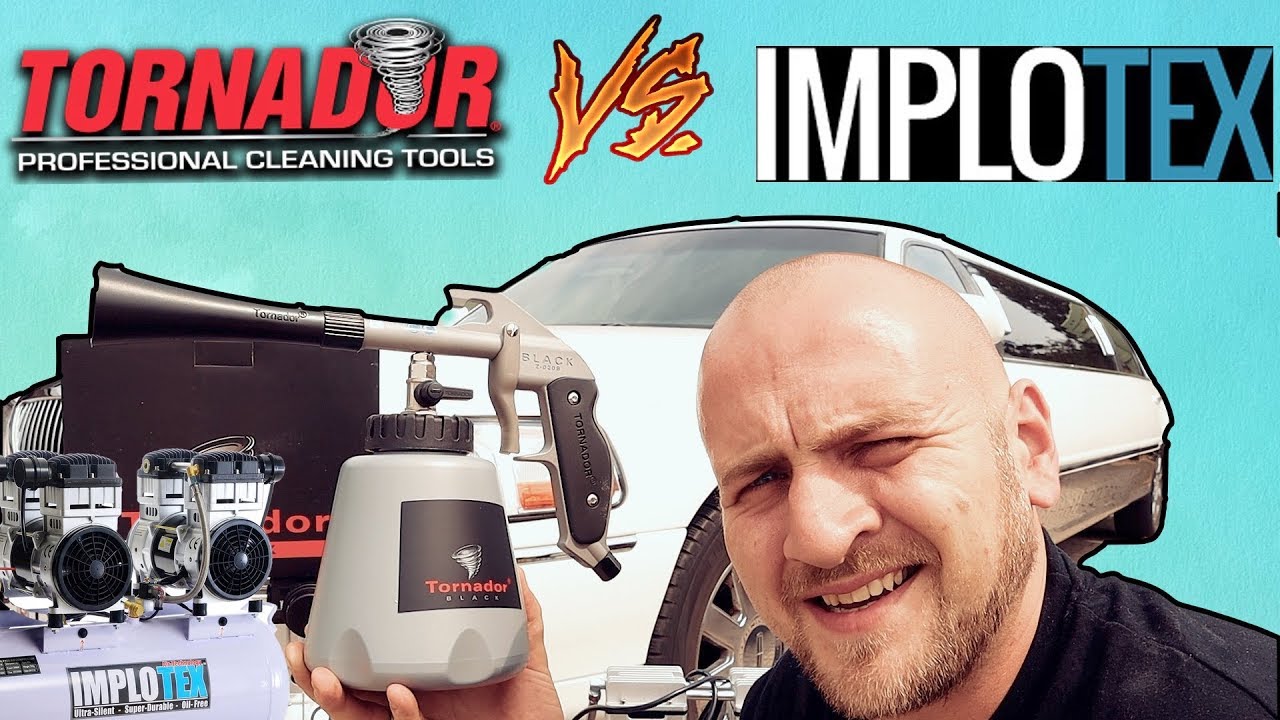 ✅Reinigungspistole  Tornador Black z 020s vs Implotex Kompressor