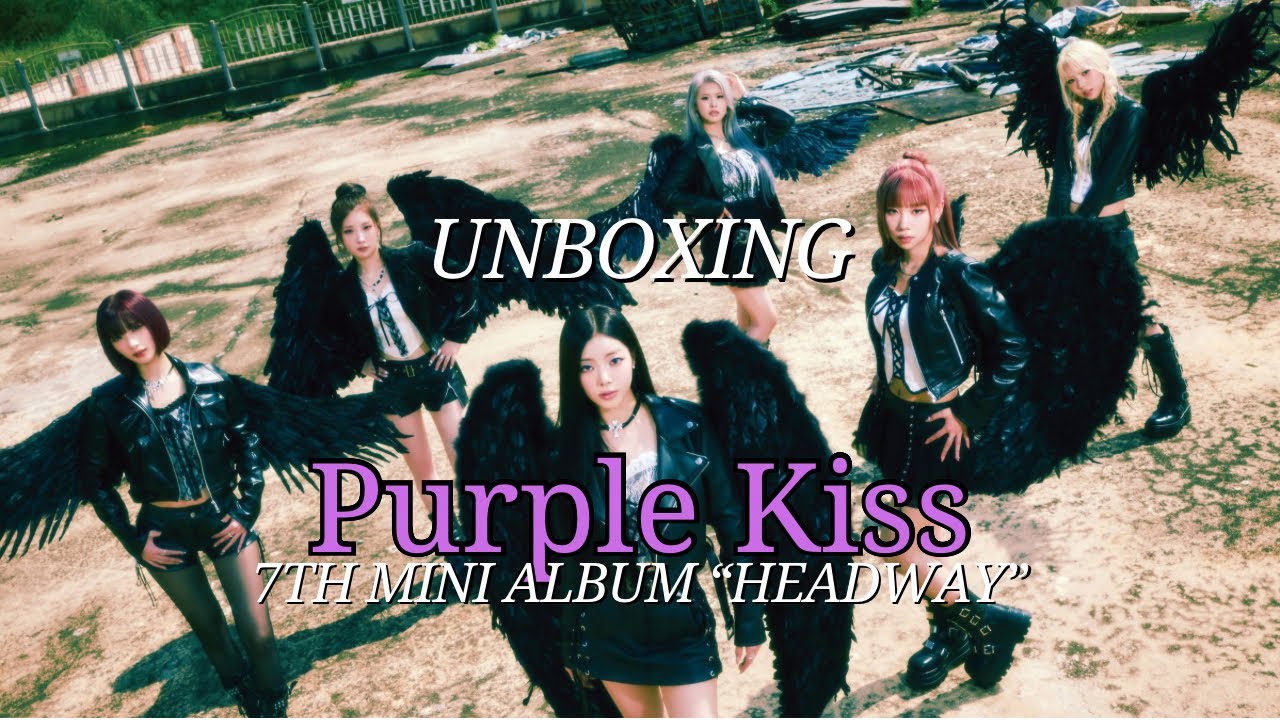 [UNBOXING] Purple Kiss 7th Mini Album “Headway” (All Versions)