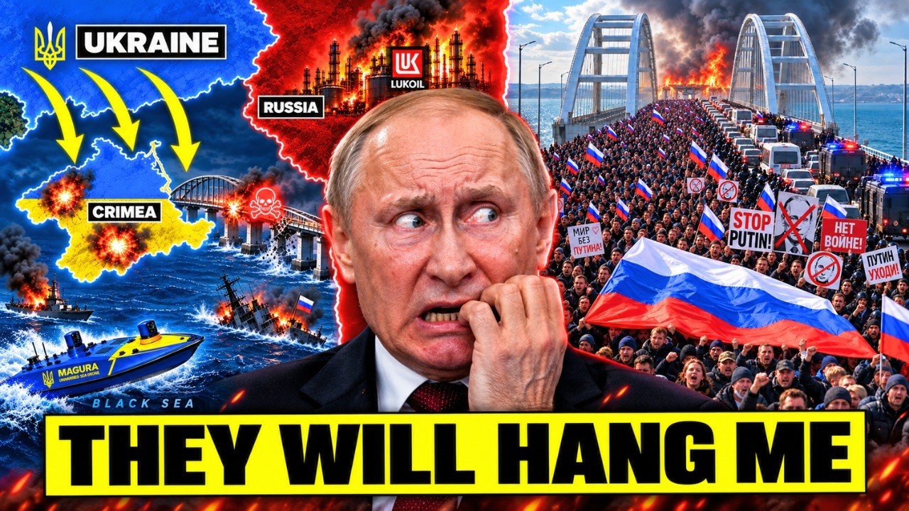 THIS IS MASSIVE: Ukraine Strikes Russia's Sea Drones and Cuts Off Putin's Troops in Crimea