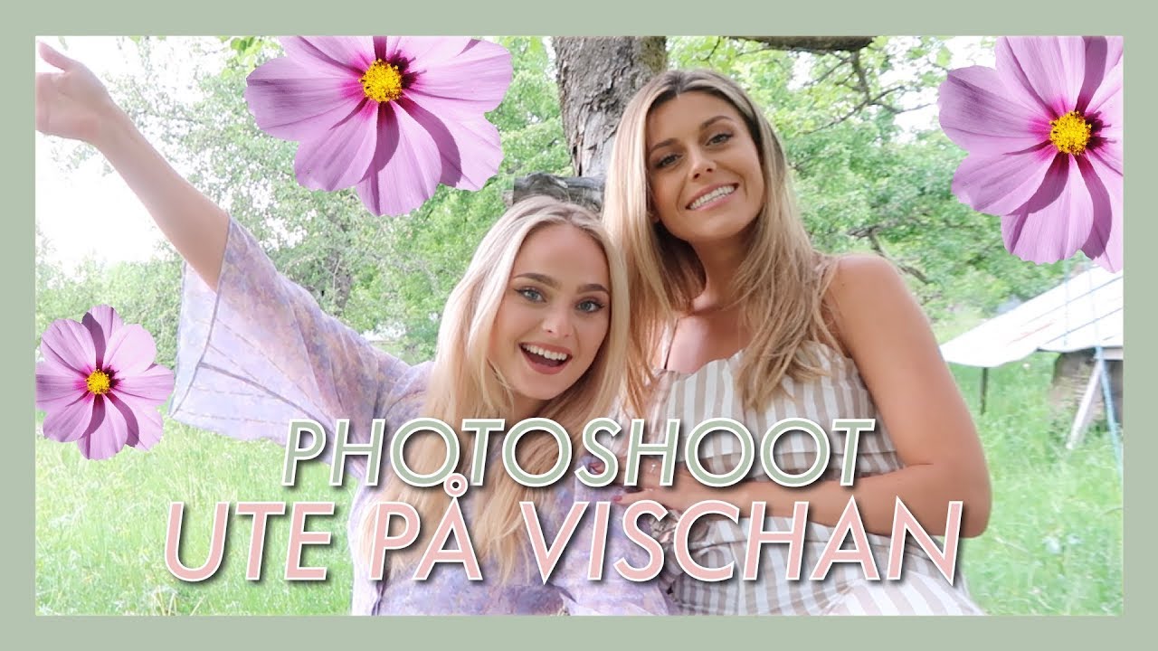 Photoshoot ute på vischan