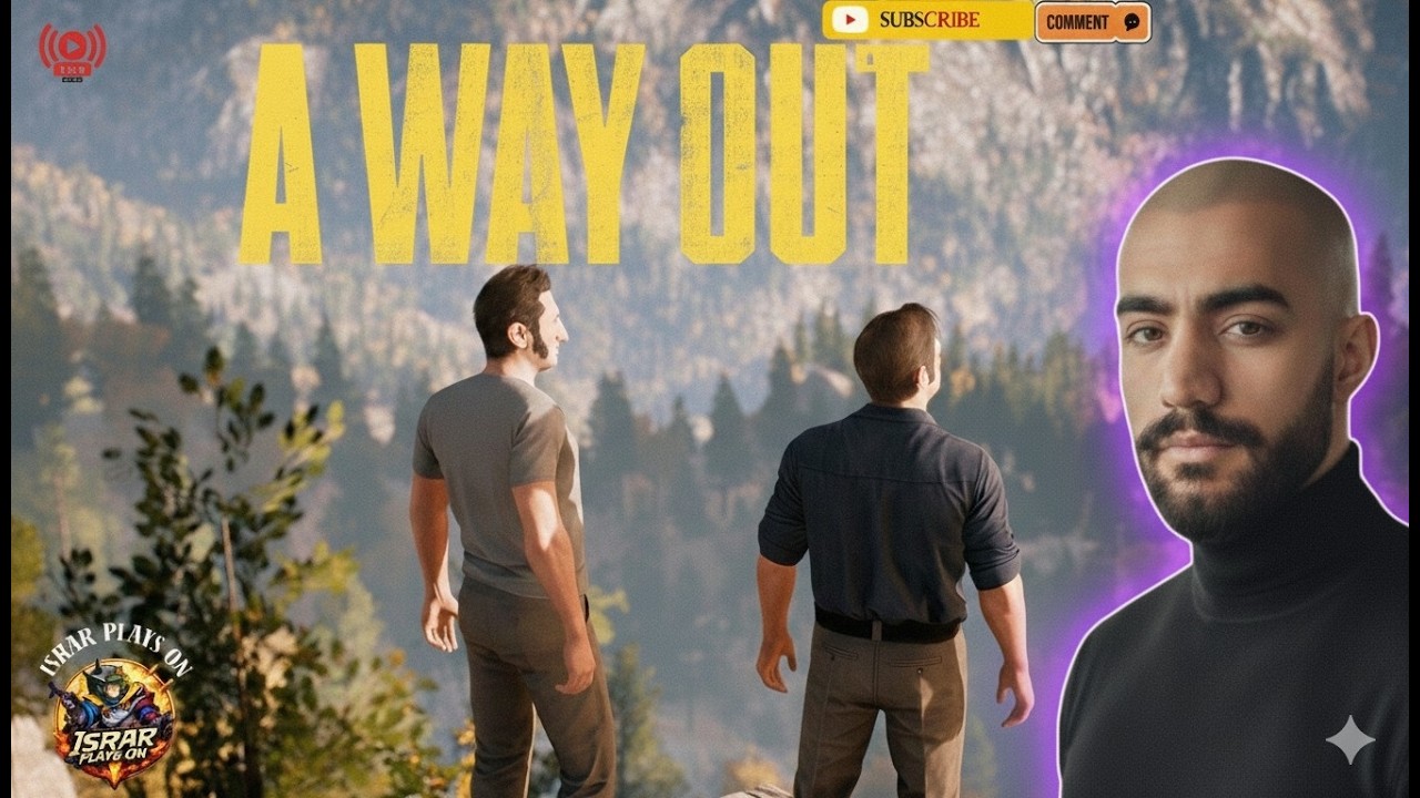 LIVE 🔴 A Way Out – Can We Escape Together? | Israr Plays On