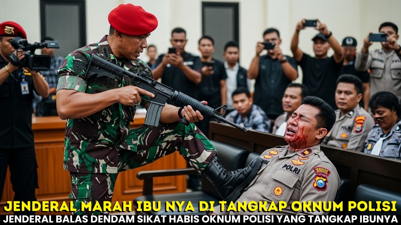 VIRAL‼️IBU DARI SEORANG JENDRAL DIFITNAH MENCURI OLEH OKNUM POLISI AROGAN, BERAKHIR TRAGIS‼️