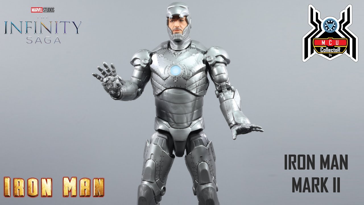 Marvel Legends IRON MAN MARK II 2 The Infinity Saga Tony Stark MCU Figure Review
