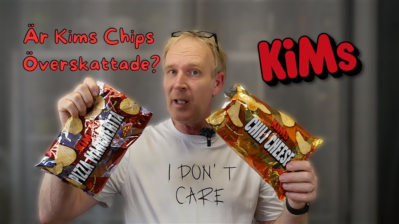 CHIPS CHOCK! 🤯 Jag Testar Kims Chips & Blir S&Aring; Besviken   Helt Os&auml;ljbar Smak!