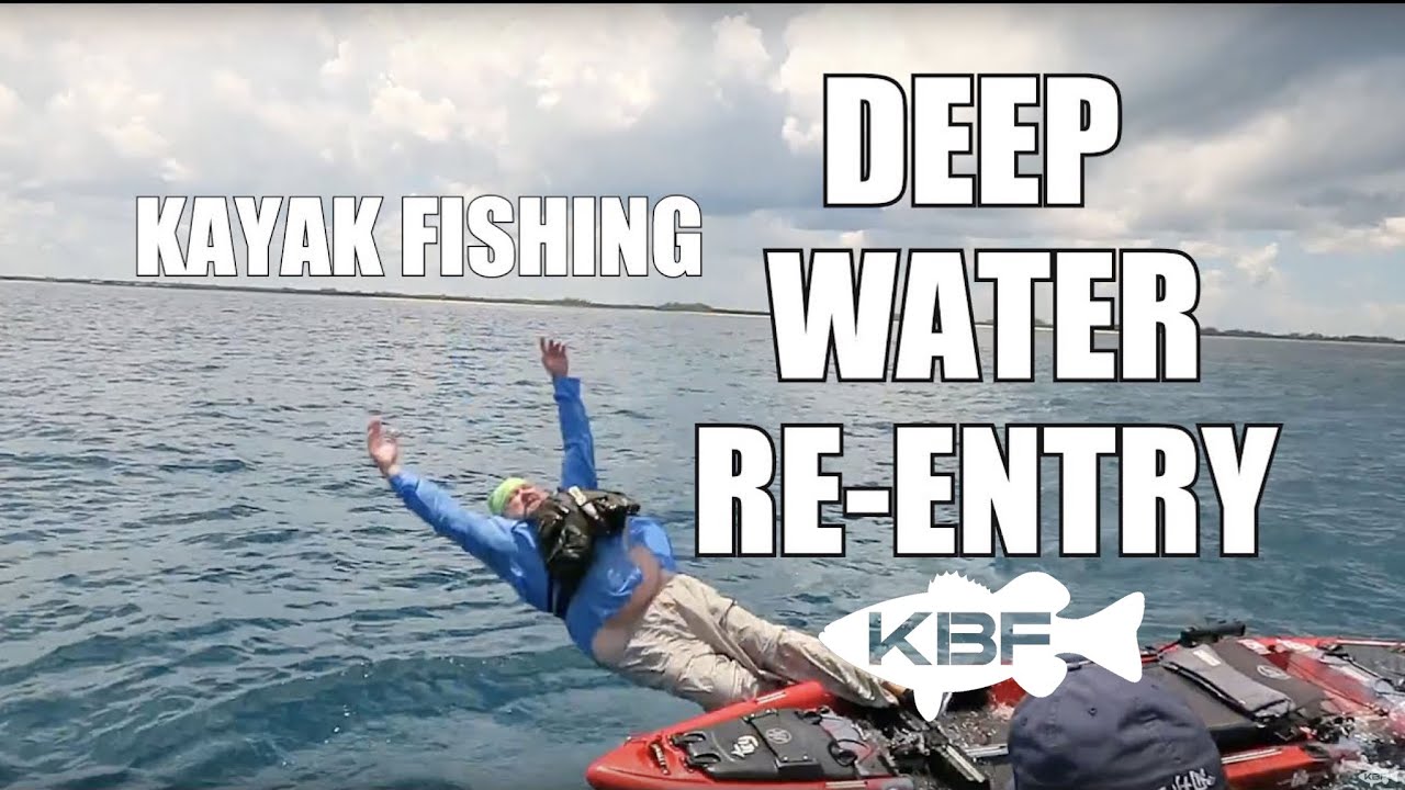 Kayak Fishing | DEEP WATER RE-ENTRY | JUST THE TIP