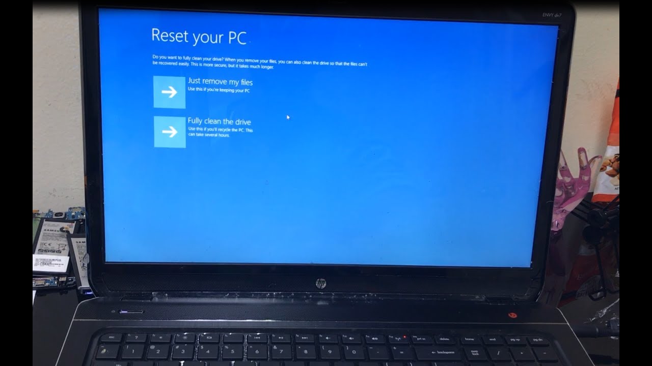 How to ║ Restore Reset a HP Envy DV7 to Factory Settings ║ Windows 8