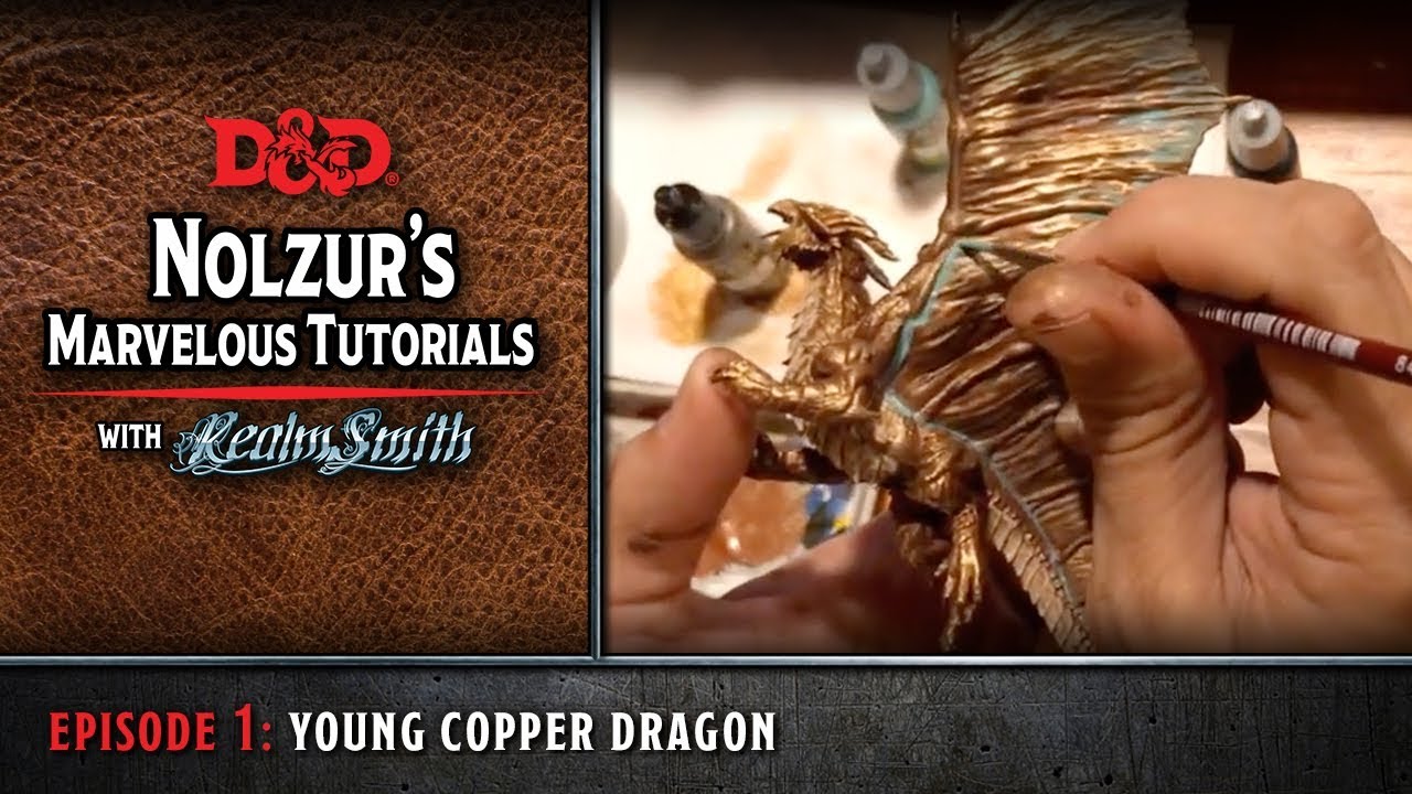 Ep. 1: Young Copper Dragon - D&D Nolzur’s Marvelous Tutorials with RealmSmith