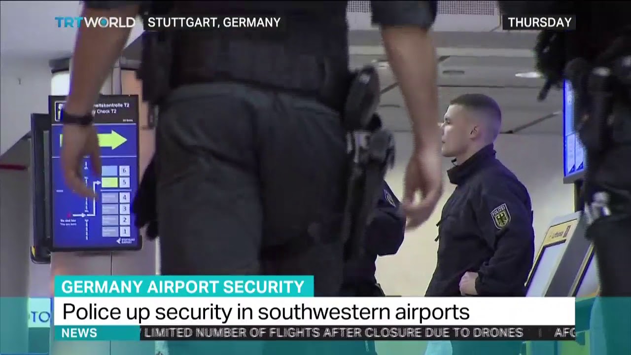Police up security in southwestern airports of Germany