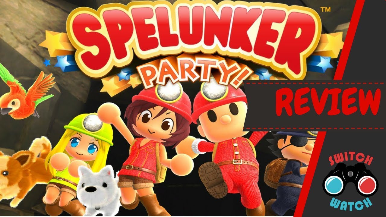 Spelunker party Nintendo Switch review