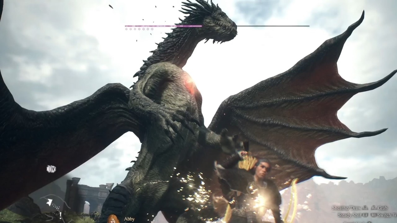 Dragon's Dogma 2- Warfarer/Mage Fighting from the Volcanic Camp to the Drake on the Beach (Longplay)