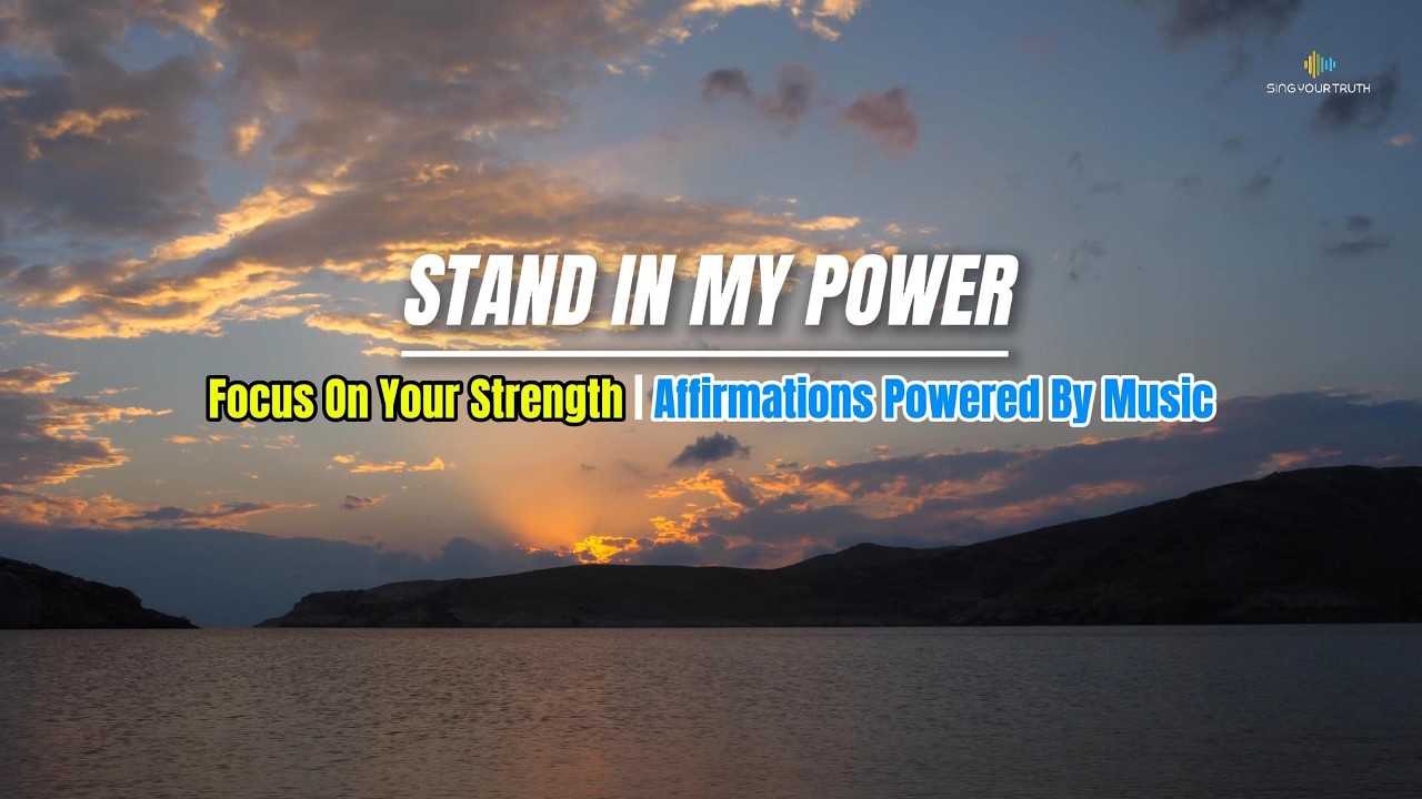 See the Power Within You | Affirmation Song for Confidence & Self-Worth | SingYourTruthMusic