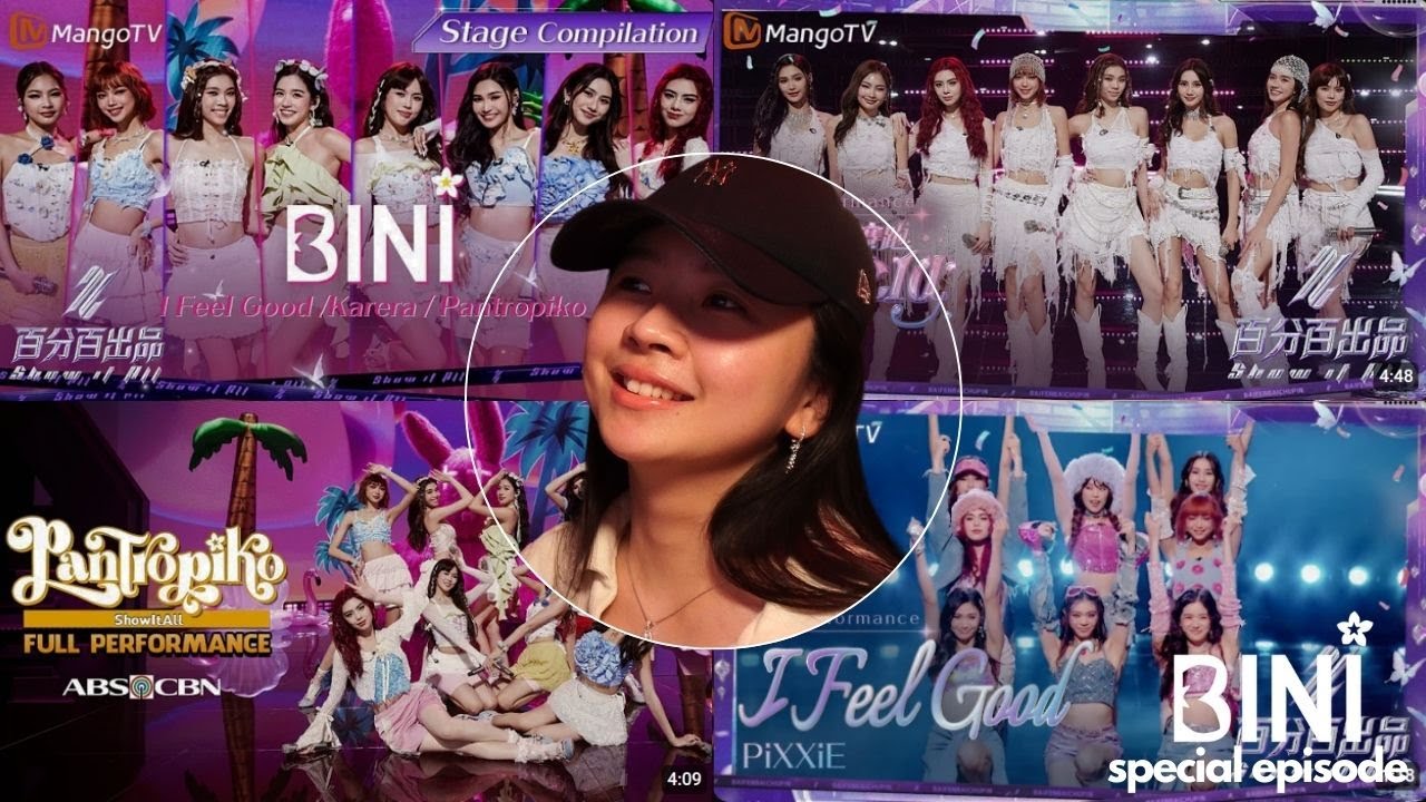 [SPECIAL E-PH-ISODE Pt 3] BINI "I FEEL GOOD", "KARERA", "PANTROPIKO" SHOW IT ALL STAGE REACTION