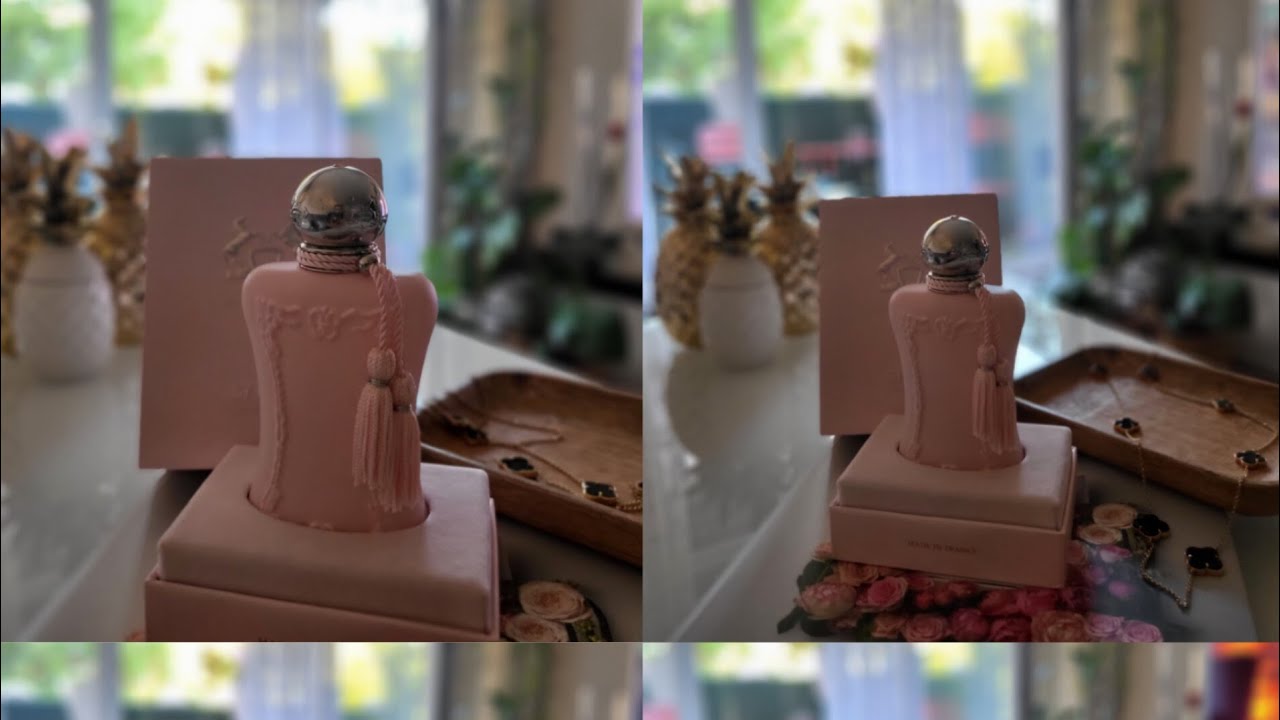 عطر جديد من delina de marly+منتوجات لانكوم