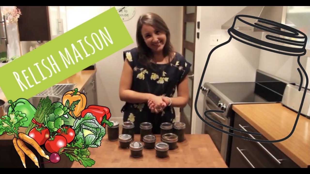 Recette de relish maison 7 ingrédients