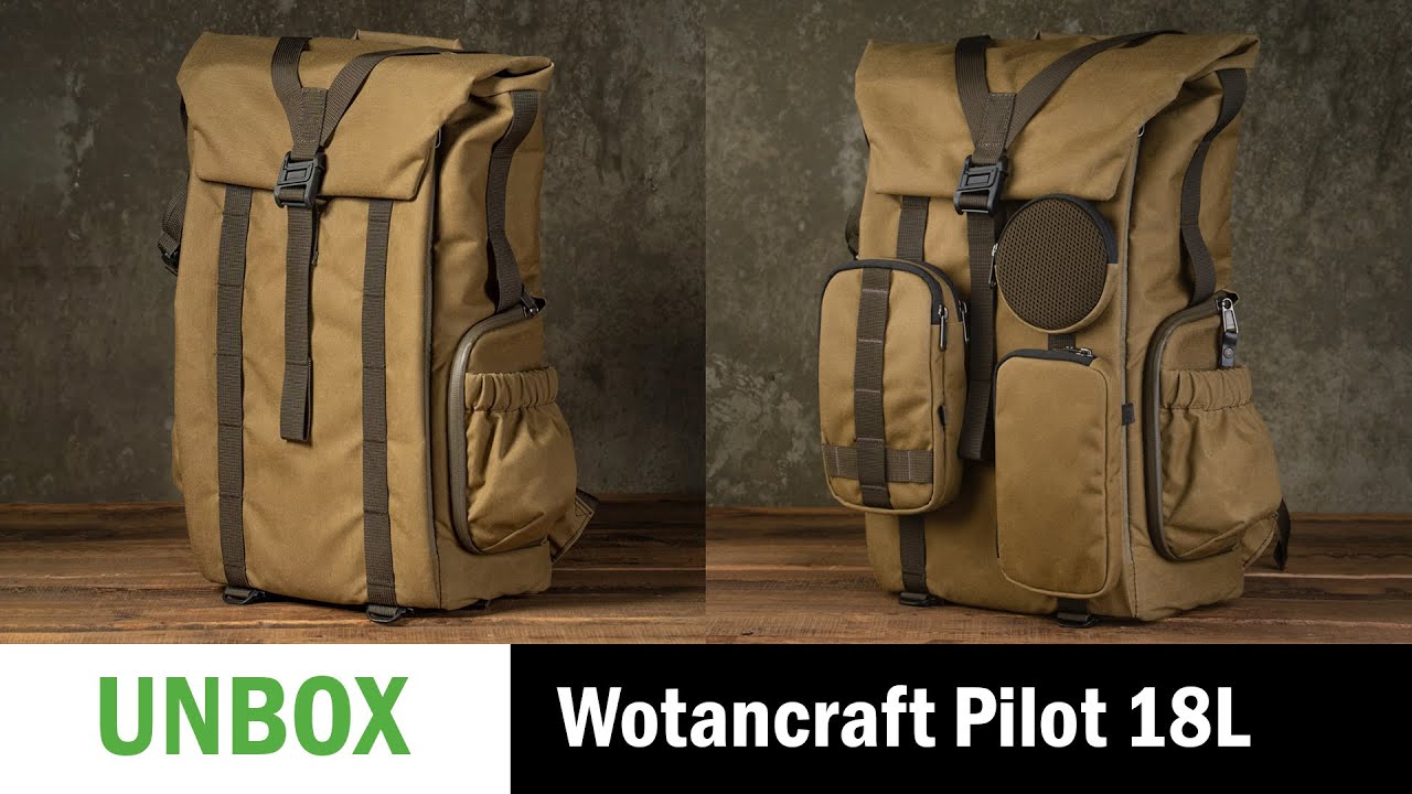 Unboxing + First Look: Wotancraft New Pilot 18L Camera Backpack