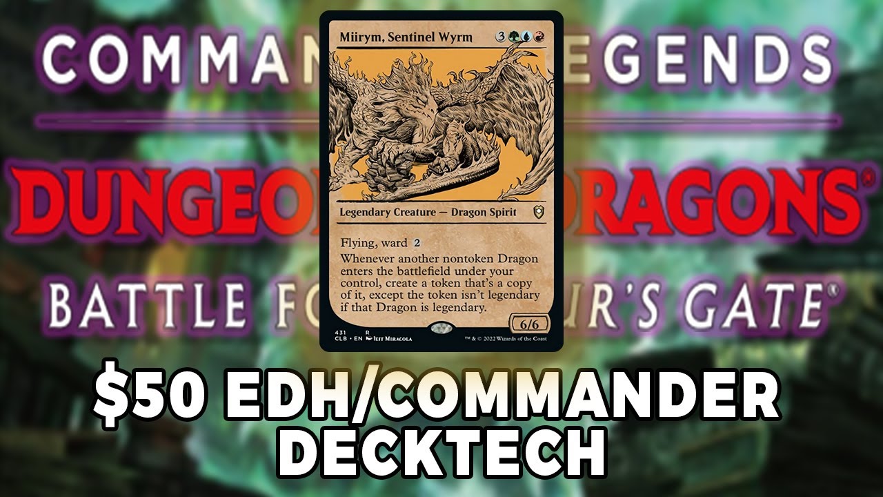 Miirym, Sentinel Wurm | Brewing with $50 | Commander Deck Tech |  MTG EDH | Magic: The Gathering