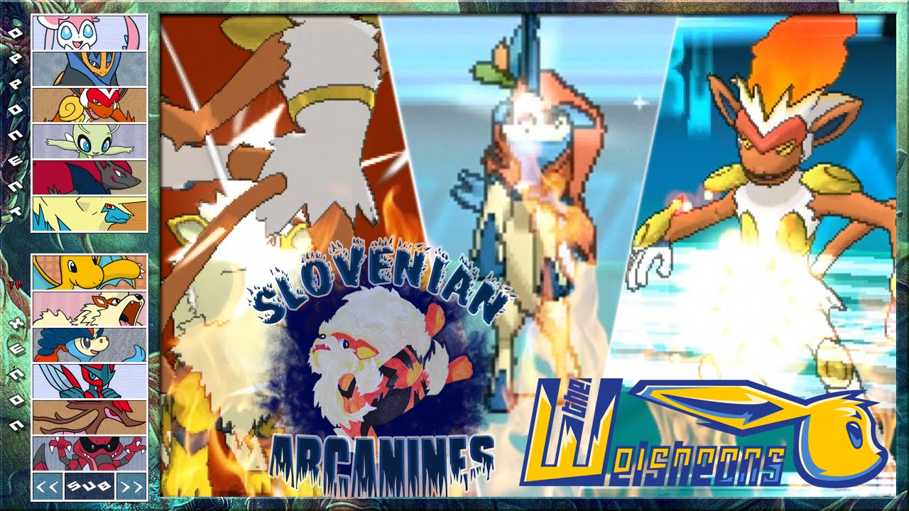 Pokemon TBU Battle Week 4: Slovenian Arcanines (1-2) Vs (2-1) The Welsheons
