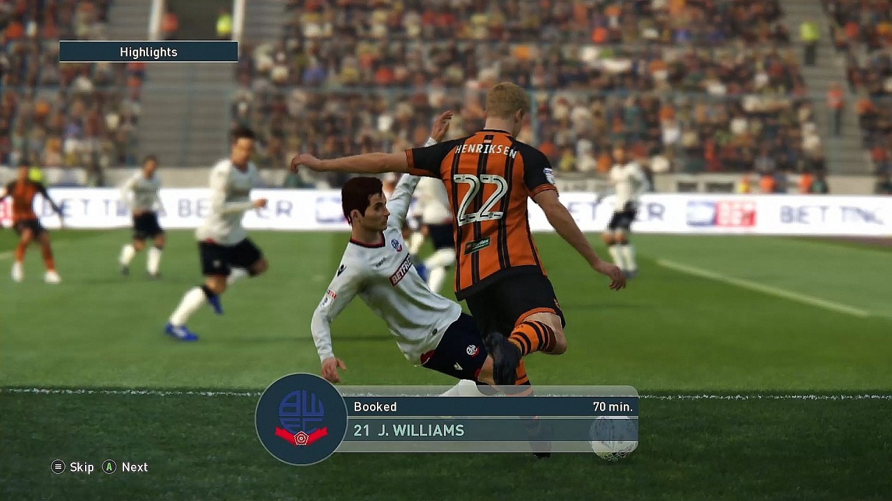 (PES 2019) - S1 F6: A Hard Fought Encounter vs Hull