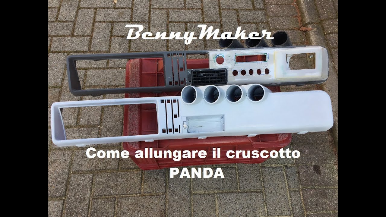 CRUSCOTTO ALLUNGATO PER FIAT PANDA - COME COSTRUIRLO -