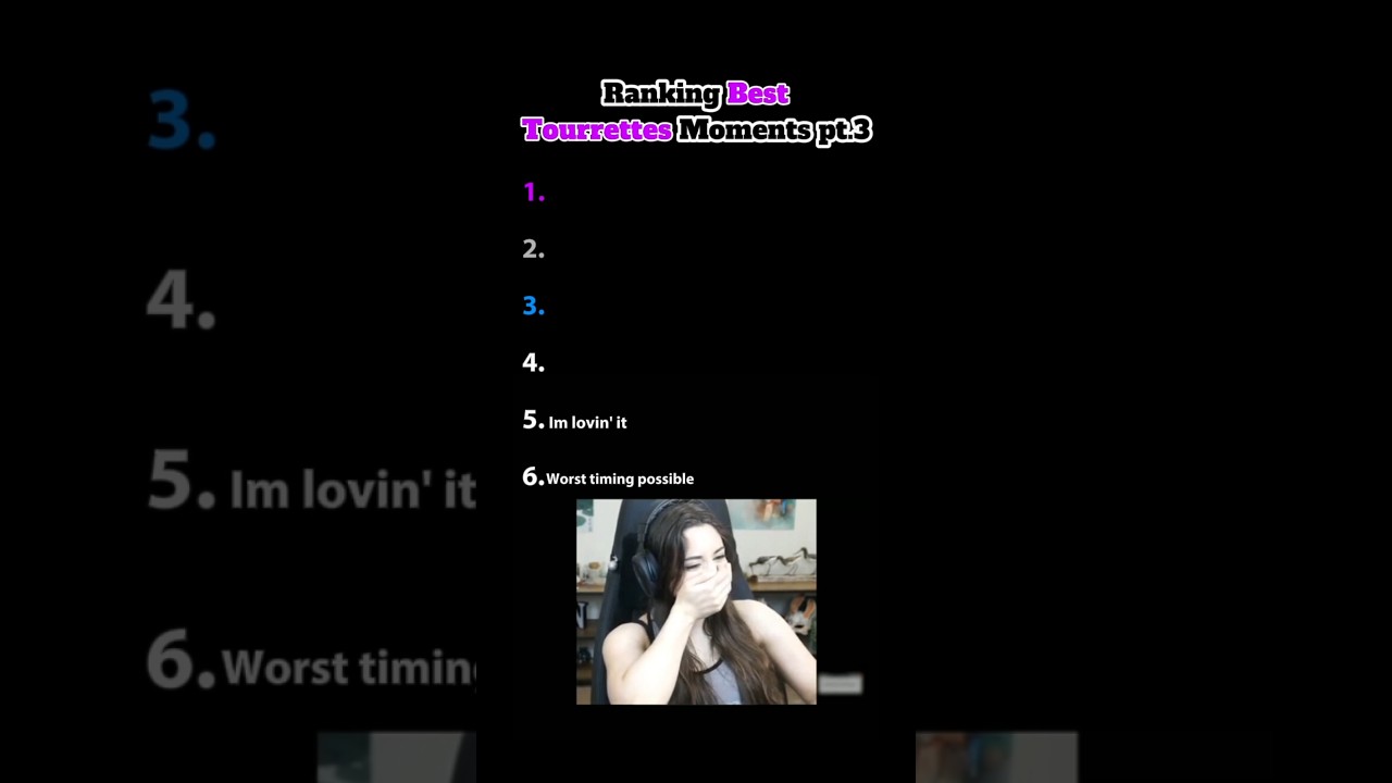 Ranking Best TOURETTES MOMENTS pt.3