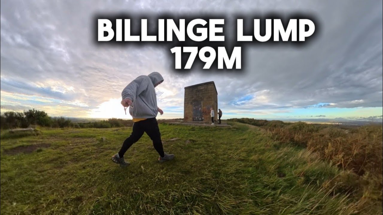 Running up that hill. Billinge lump Sept 2025.