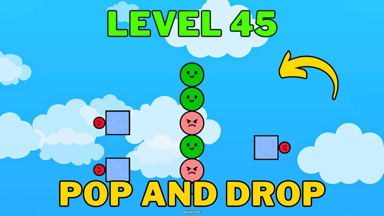 How To Complete Roblox Pop and Drop Level 45 | Pop and Drop Level 45 Guide