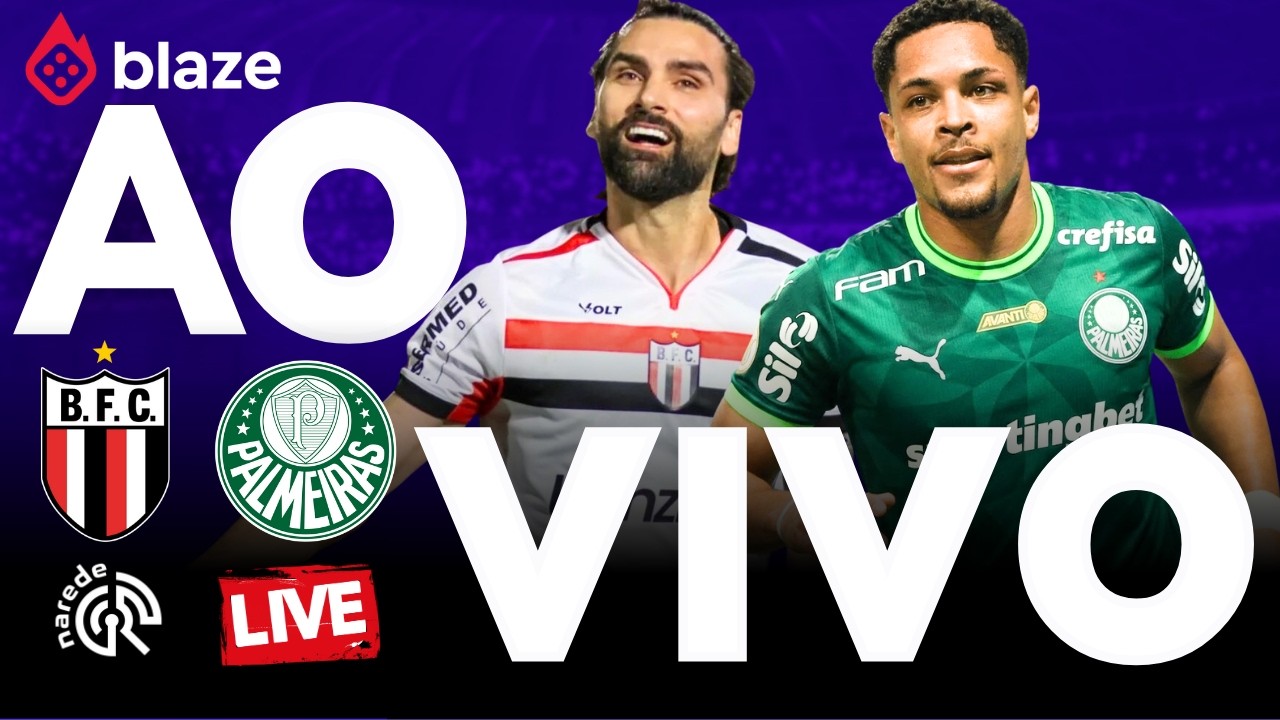 BOTAFOGO SP X PALMEIRAS | AO VIVO | PAULIST&Atilde;O 2026 | JOGO AO VIVO AGORA DIRETO DO SANTA CRUZ