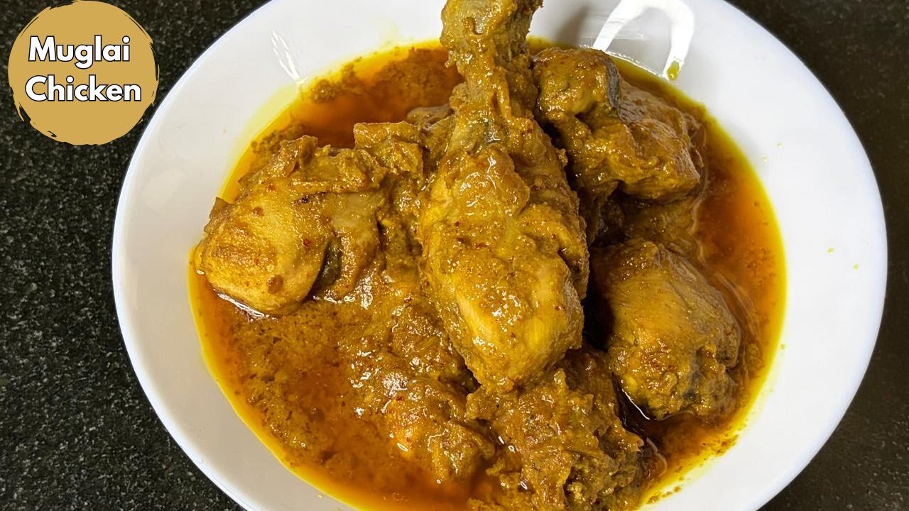 Mughlai Chicken Korma | North ki Royal Dish in South Kitchen | North Indian Chicken Curry 