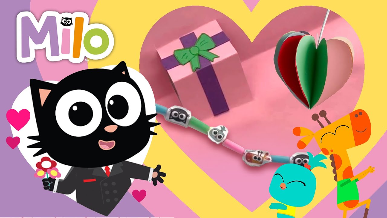 Bricolages de Saint-Valentin avec Milo 💝