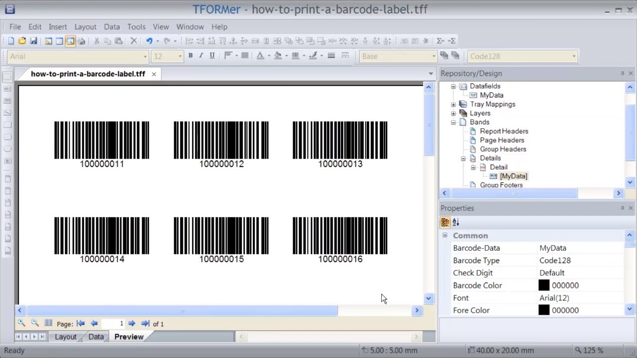 Print Barcode Labels with Professional Labeling Software