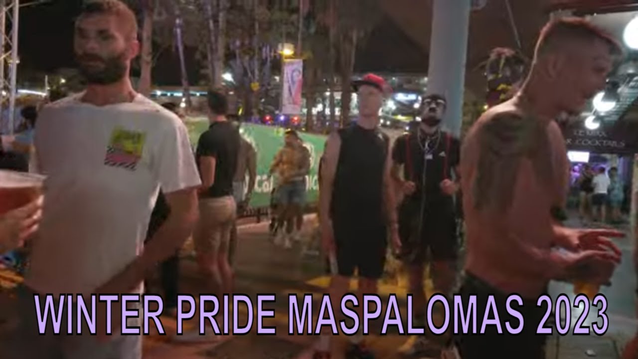 🏳️‍🌈 🌈WINTER PRIDE MASPALOMAS 2023 🏳️‍🌈 🌈 Nightlife In YUMBO - PLAYA DEL INGLES - GRAN CANARIA