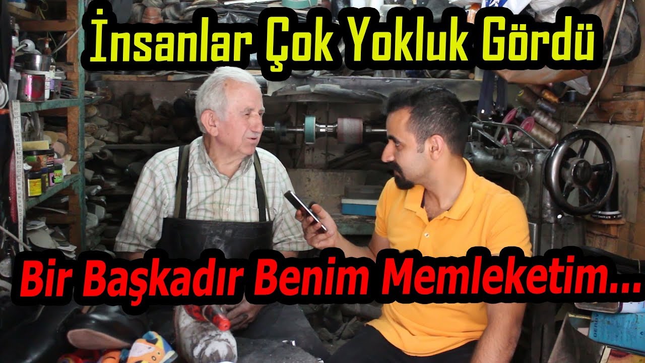 63 Yıldır Ayakkabı Tamircisi Hasan Amca ‘’Dünden Bugüne’'