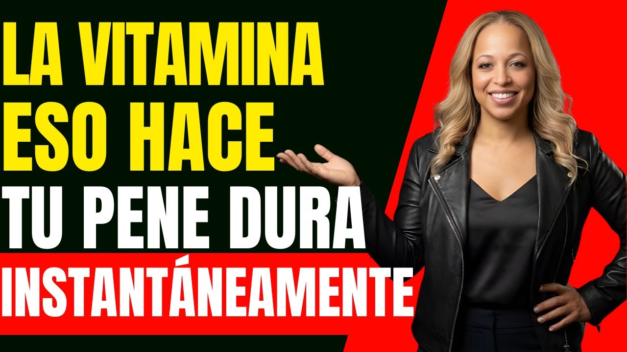 HOMBRE de 50+: Una simple VITAMINA por la noche PARA REVITALIZAR tu POTENCIA y descanso