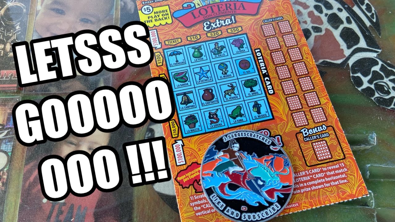 ▶️ WIN $100,000 JACKPOT : $5 LOTERIA EXTRA!! #californialottery #lottery #loteria