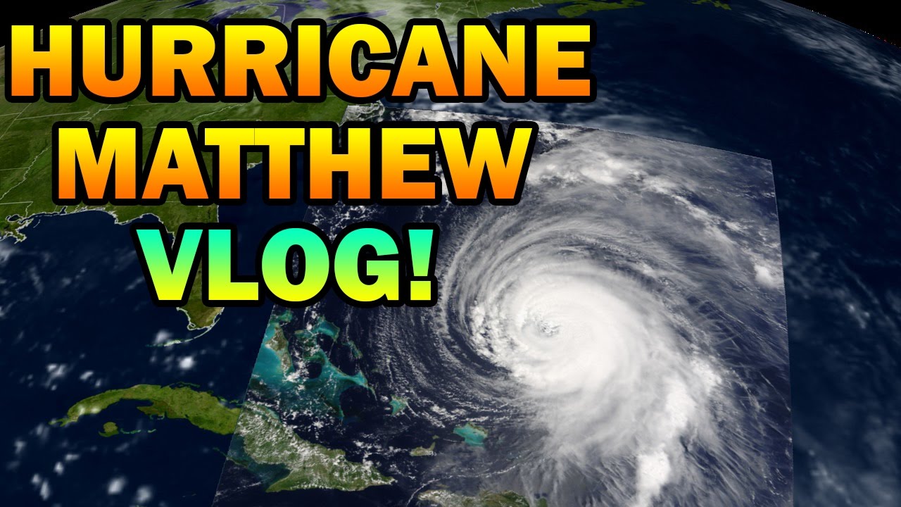 SURVIVING HURRICANE MATTHEW ~ First Facecam Vlog!
