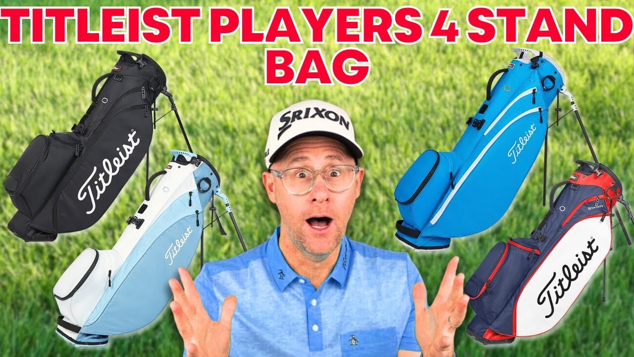 Сумка Players 4 Stand Bag, которая НАВСЕГДА ИЗМЕНИТ вашу игру в гольф!
