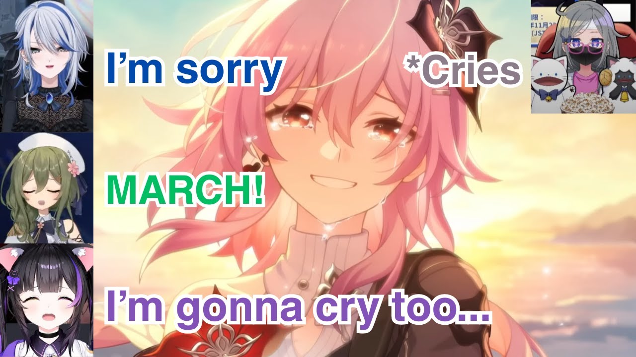 Japanese Streamer React to Reunion with March 7th | Honkai: Star Rail