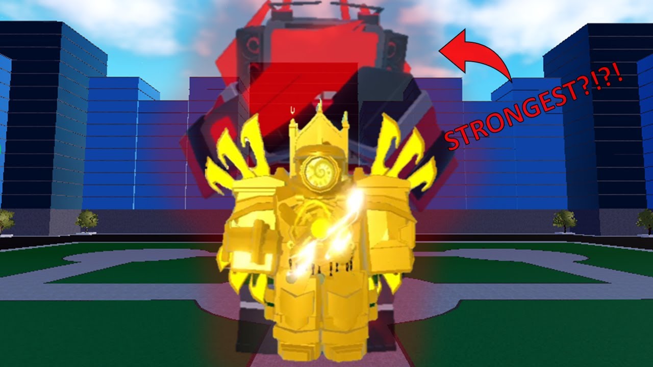 IS Evil titan tv man *STRONGER* THAN upgraded titan clock😈🤔⏰(Super toilet brawl)